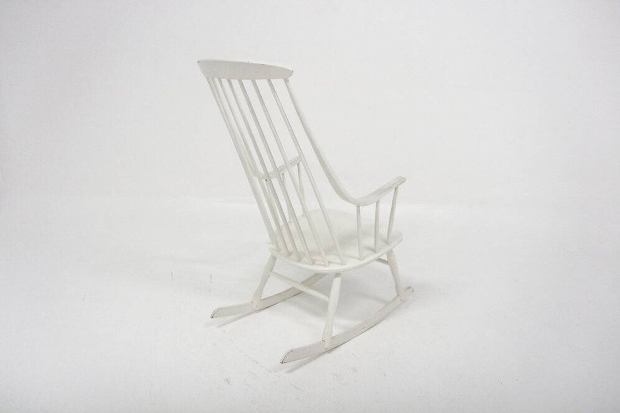 Scandinavian rocking chair "Bohem", Lena Larsson, Sweden, 1960