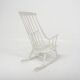 Scandinavian rocking chair "Bohem", Lena Larsson, Sweden, 1960
