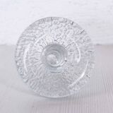 Scandinavian glass candlestick 60s/70s