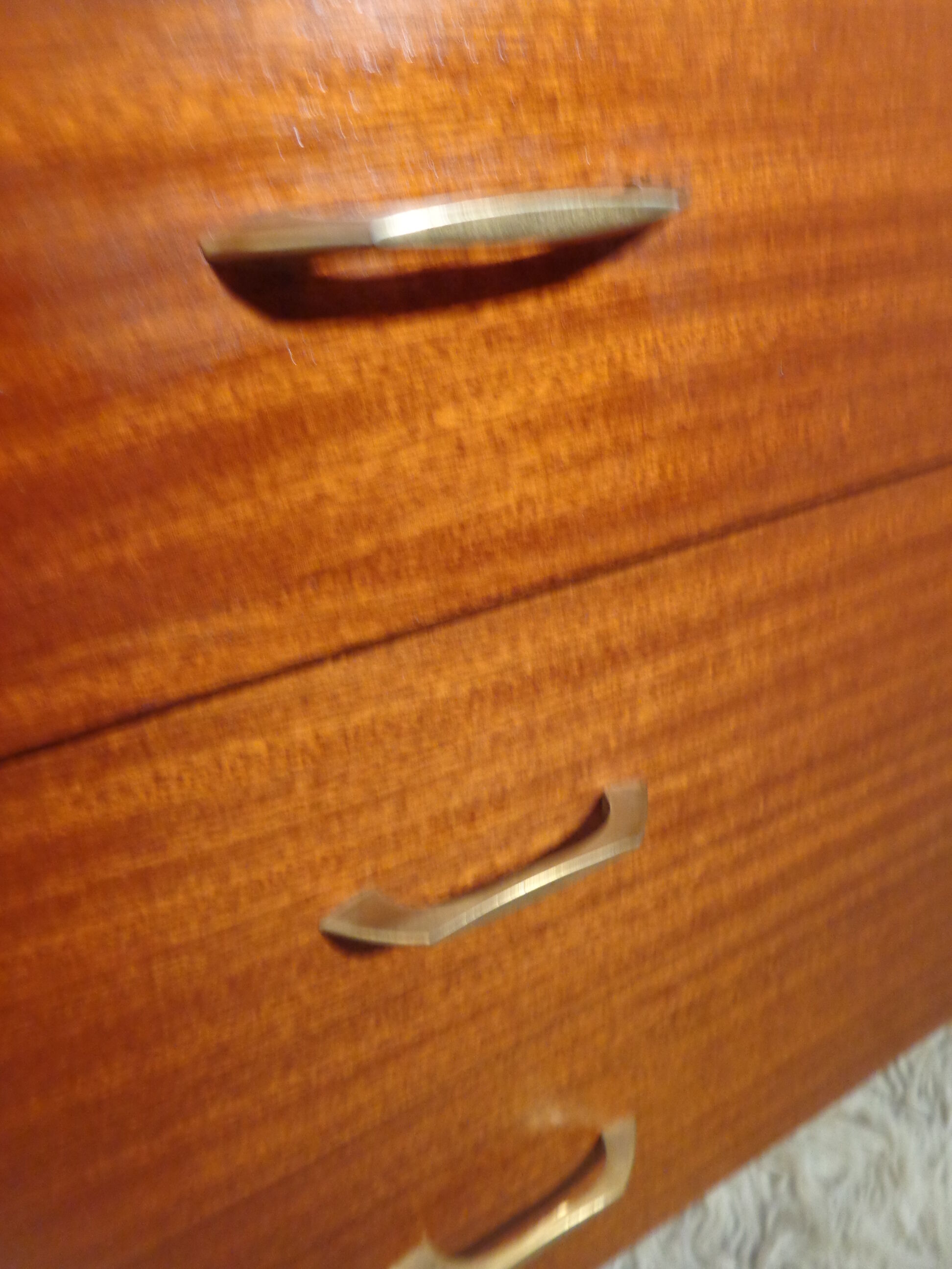 Chest of drawers vintage 60s teak