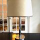 70s metal lamp