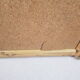 Square-shaped indoor gardener in vintage rattan bamboo