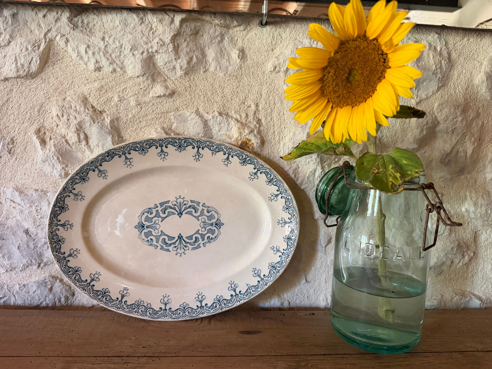 Plat Creil et Montereau en terre de fer