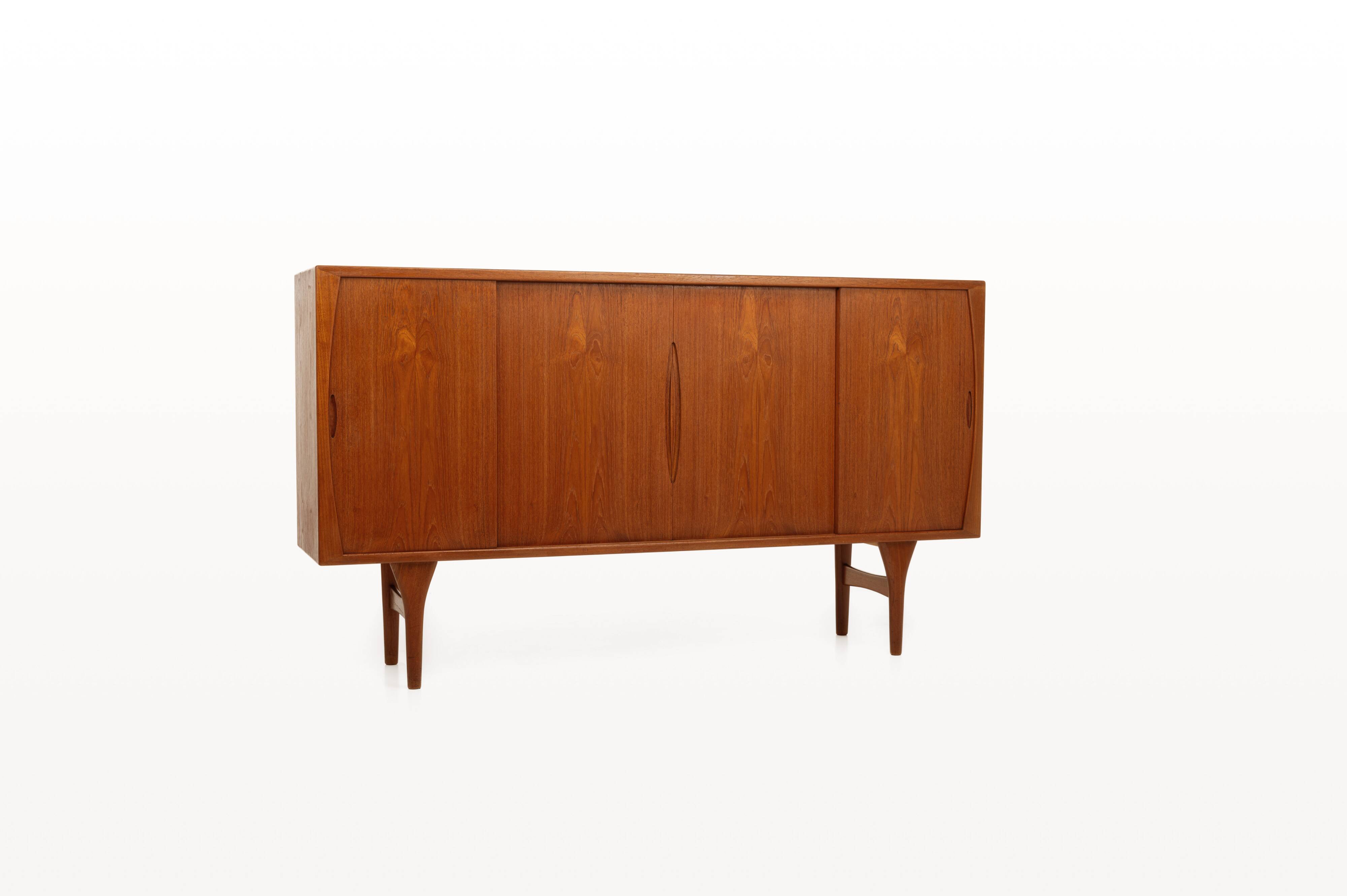 Sideboard in Teak and Oak by Henning Kjaernulf for Bruno Hansen, 1960s
