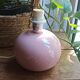 Pied de lampe rose