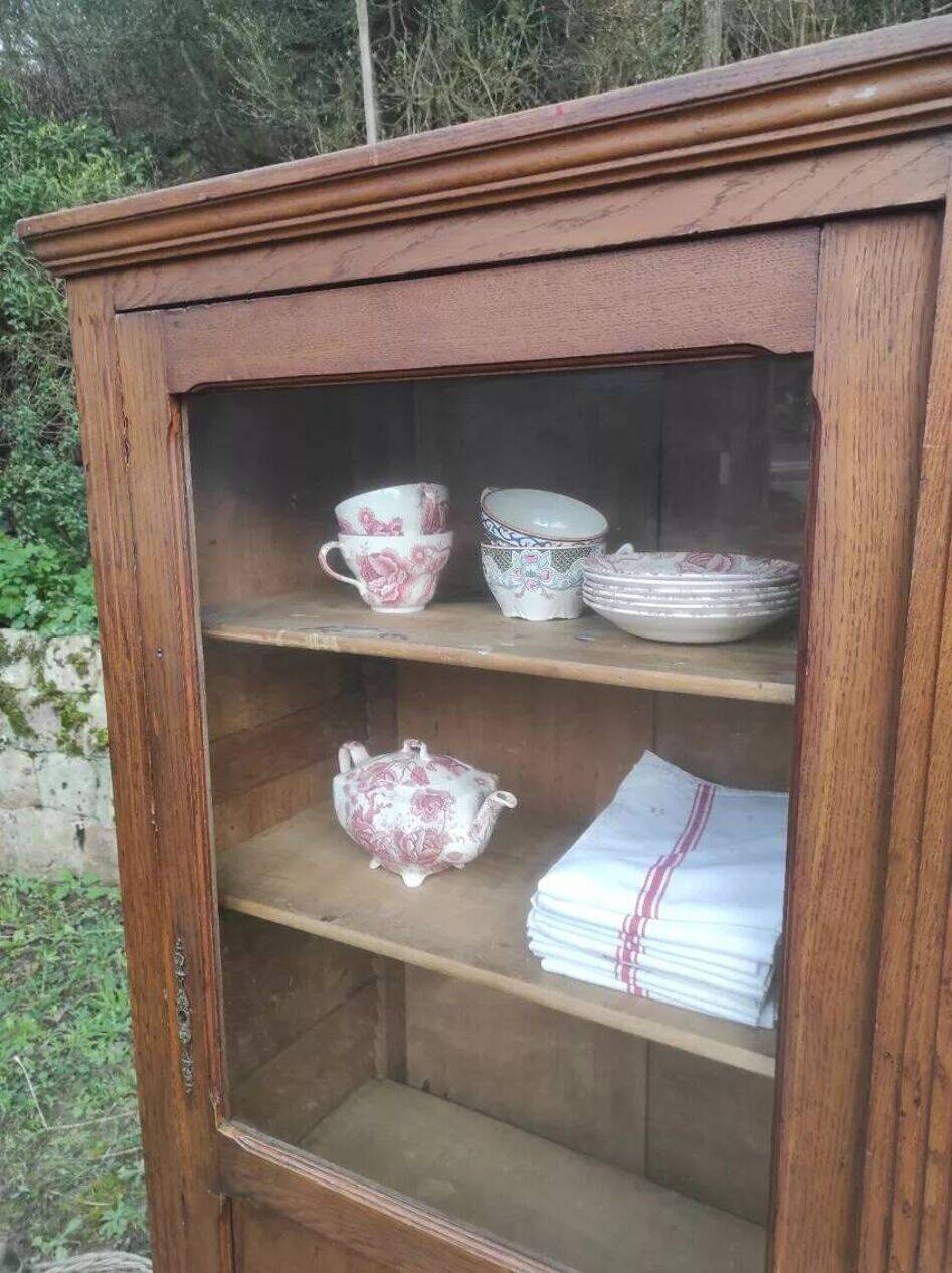 Glass-fronted Parisian wardrobe