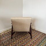 Fauteuil scandinave en teck, années 1960