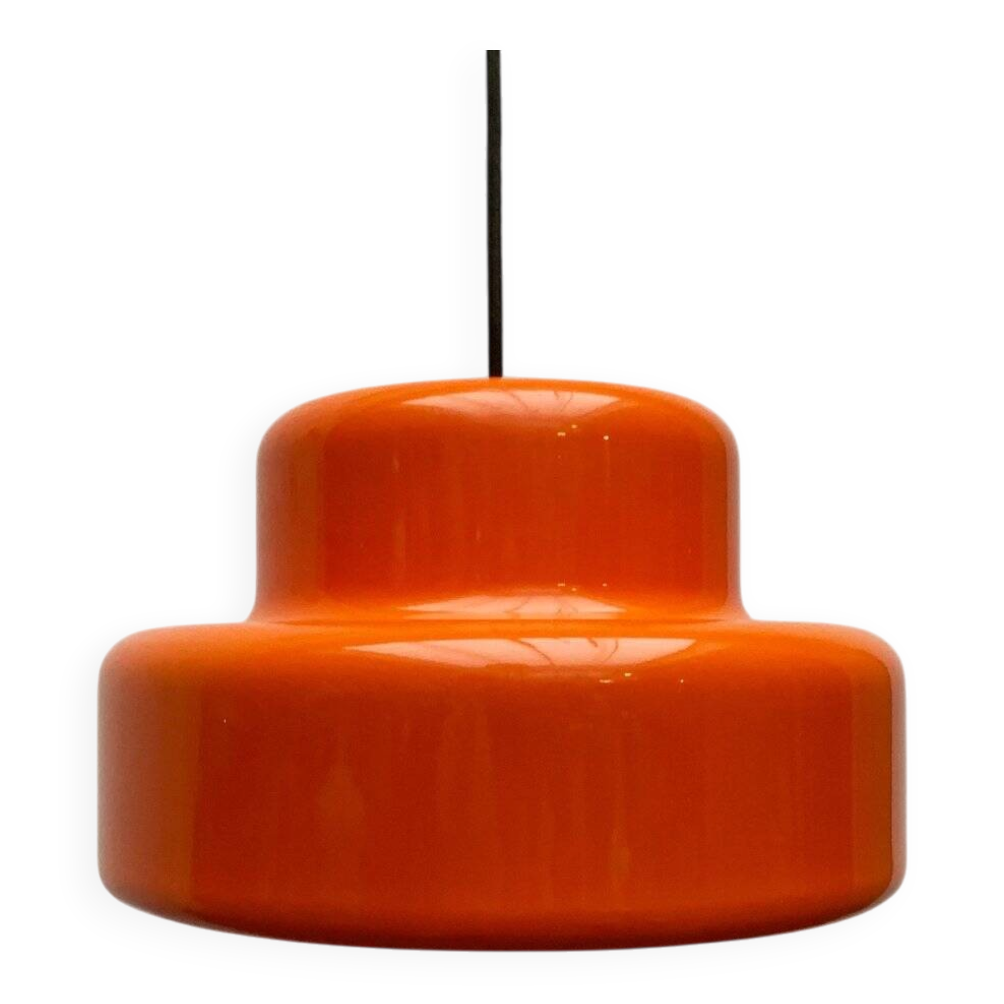 Danish mid-century suspension poker by Jo Hammerborg for Fog & Mørup