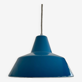 Industrial pendant light by Axel Wedel Madsen for Louis Poulsen, 1960s