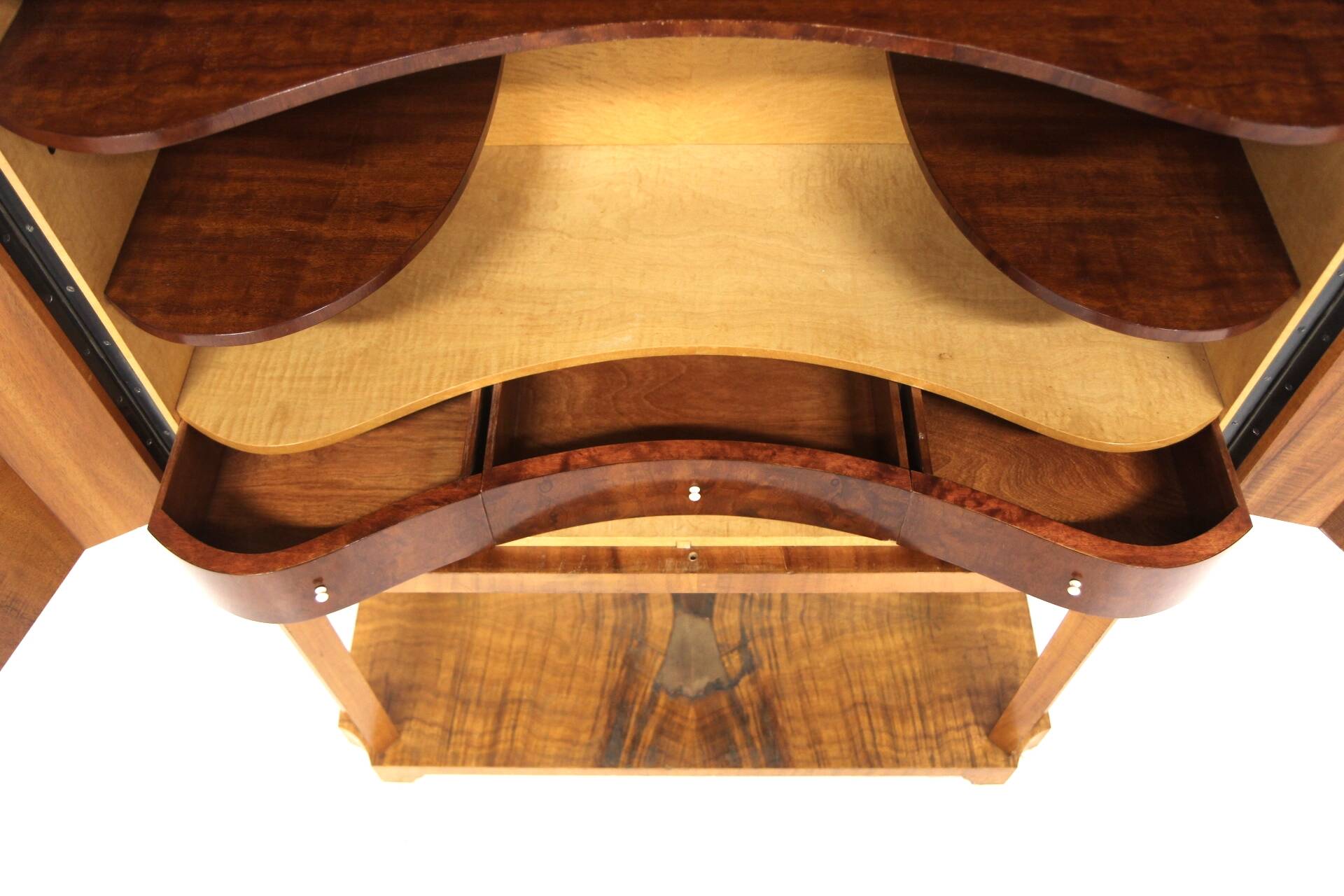 Scandinavian wooden bar cabinet, Swedish modern, Sweden, 1930