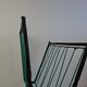 1960 Czechoslovakian Mid-Century Magazine Rack with Green Wire