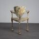 Unique “Ginkgo Biloba” sculptural armchair by Joop Evers and Frans Bolscher, Netherlands, 1992