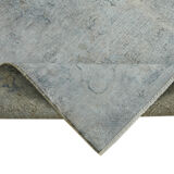 Handmade oriental 1980s 201 cm x 293 cm grey wool carpet