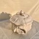 Antique soup tureen in faience, Pont-aux-Choux style.
