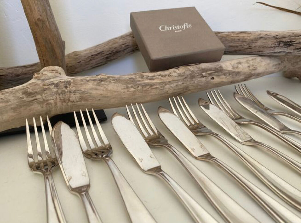 Christofle Dax fish cover