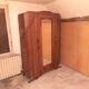 Solid oak wardrobe from the 1950s.