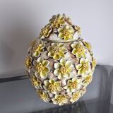 Vase Fleuri Manises, Spain, 1970