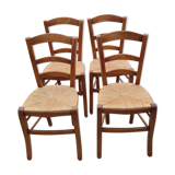 4 provencal chairs