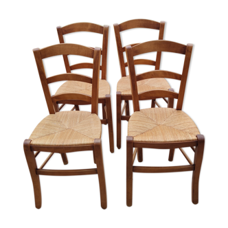 4 provencal chairs