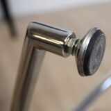 2 fauteuils vintage pivotants en tissu gris de axelson pour garnas 2014 suède
