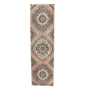Tapis couloir en laine oushak turc 97x352