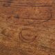 Round antique side/wine table from the late 18th century with a subtle foot