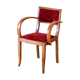 1950s Bridge chair restored red