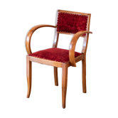 1950s Bridge chair restored red