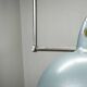A.L.F. Firenze Italian Industrial Three-Light Chandelier, 1970s