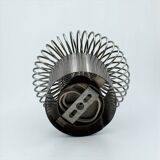 Applique spirale chromée Philippe Rogier pour Oxar France années 70