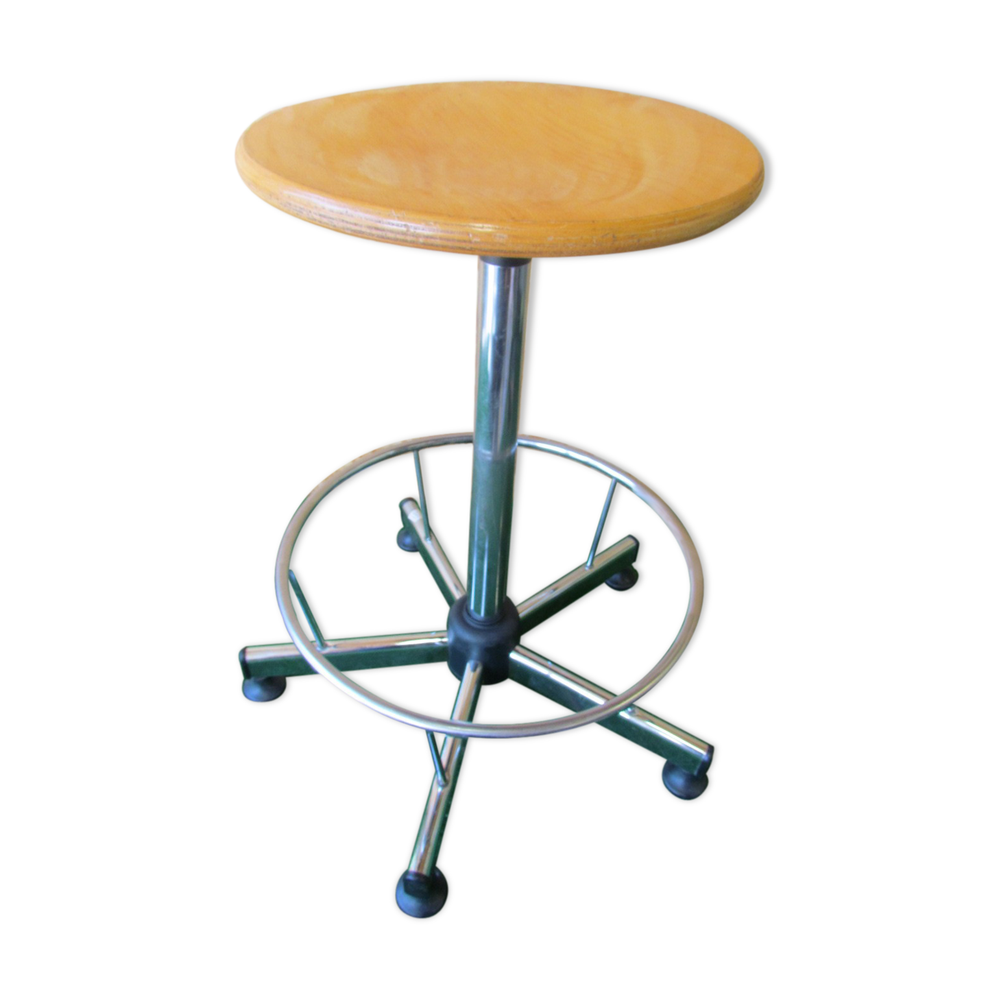 Turning industrial stool