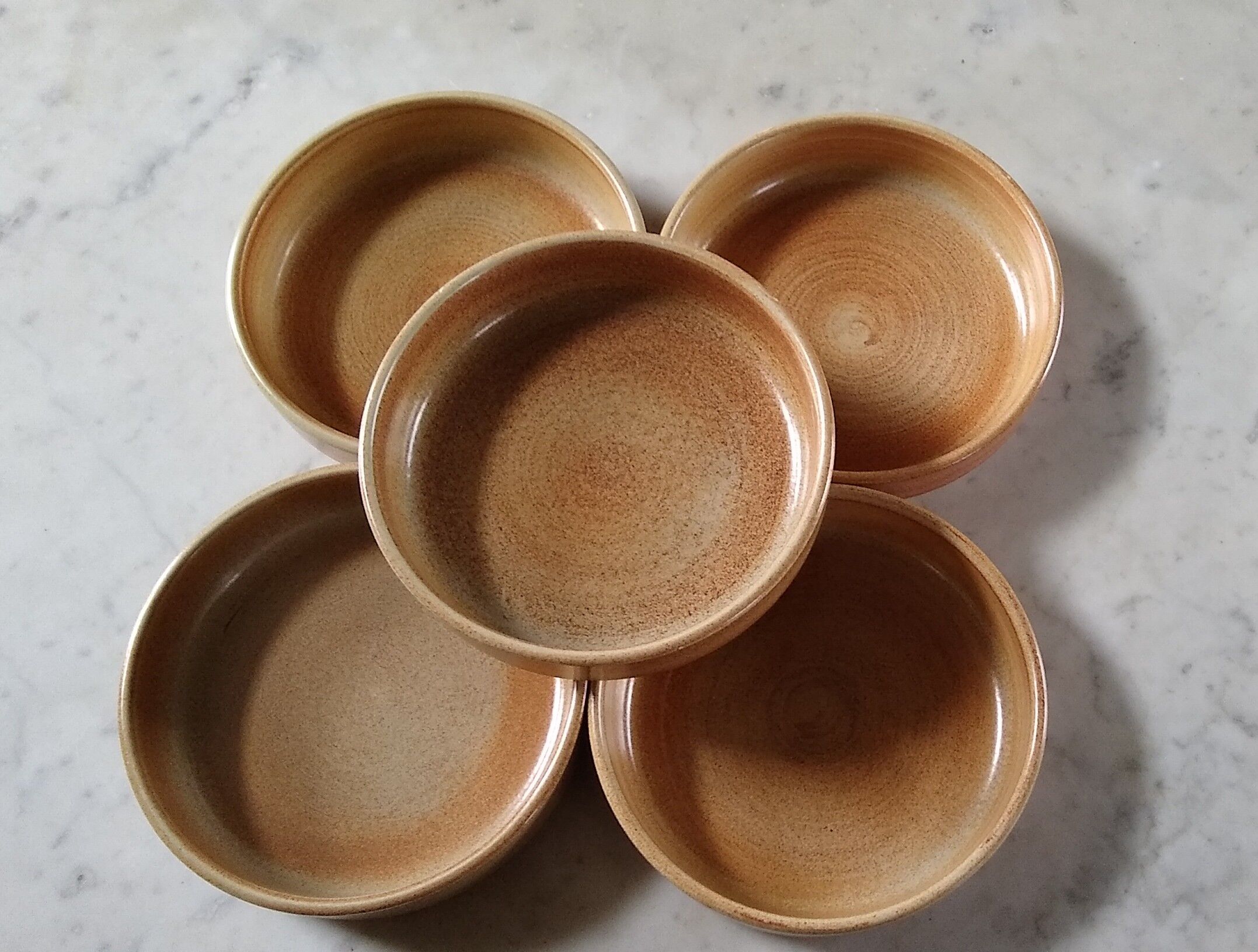 5 hollow plates in Niderviller sandstone from the 70s