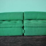 Modular sofa, Italy, 1980s, set of 2