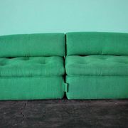 Canapé modulaire, Italie, années 1980, ensemble de 2
