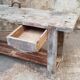 Vintage carpentry workbench