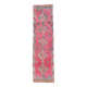 3x11 soft pink retro vintage runner rug, 89x334cm