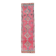 3x11 soft pink retro vintage runner rug, 89x334cm