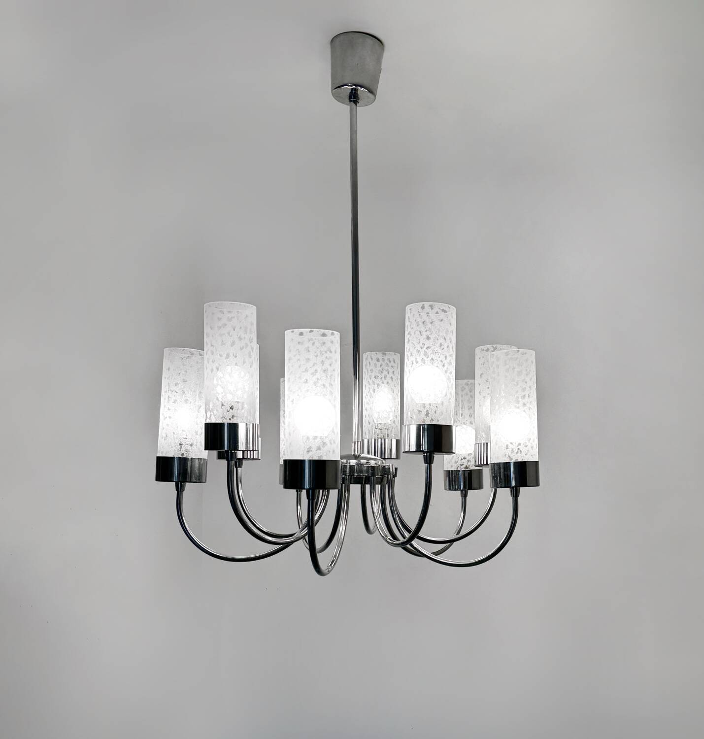 Space Age design chandelier from the 70s