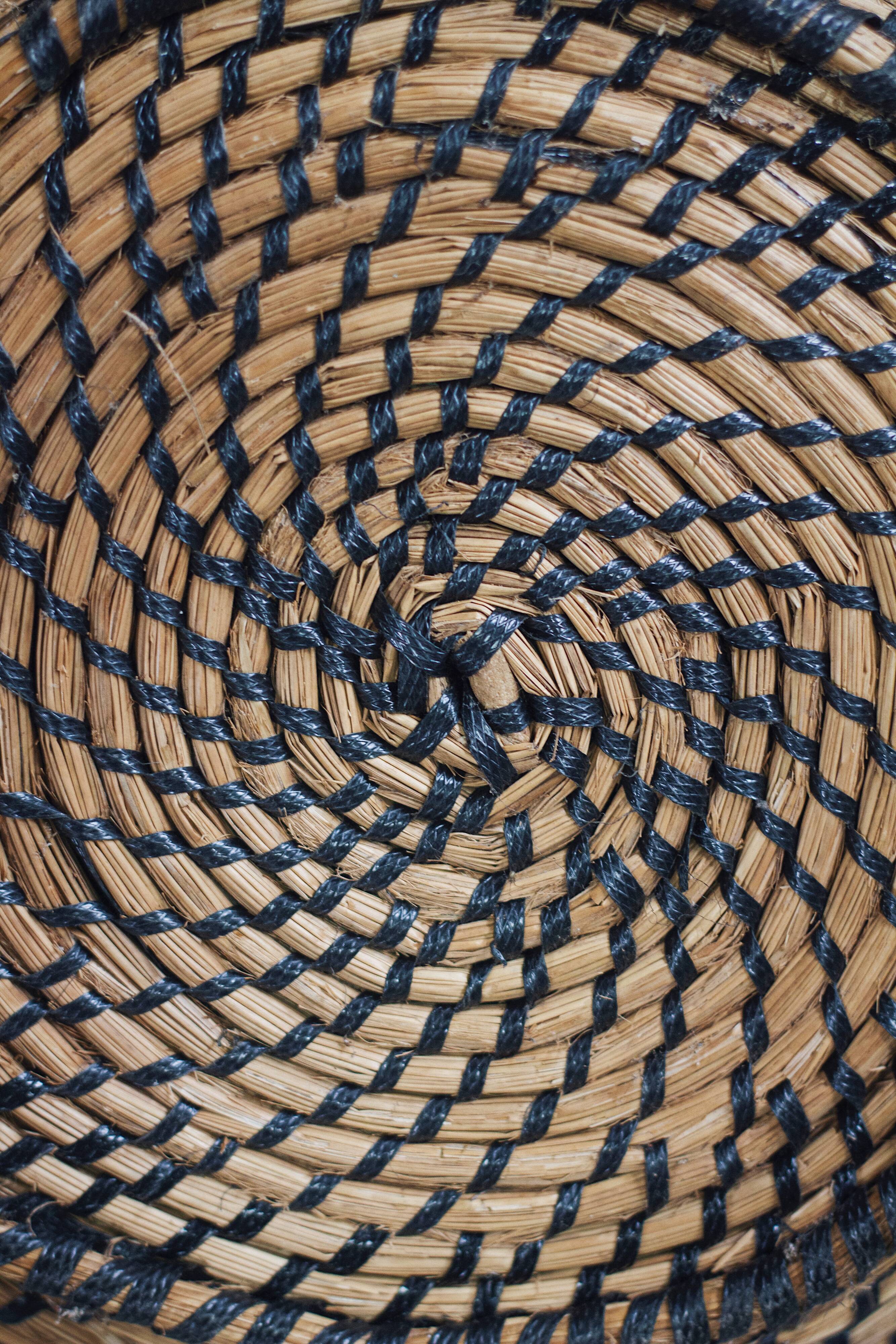 Dame-jeanne 50L recouverte de corde tressée