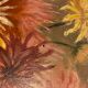 Old painting, still life with Dahlias, signed E Boudet late nineteenth century.