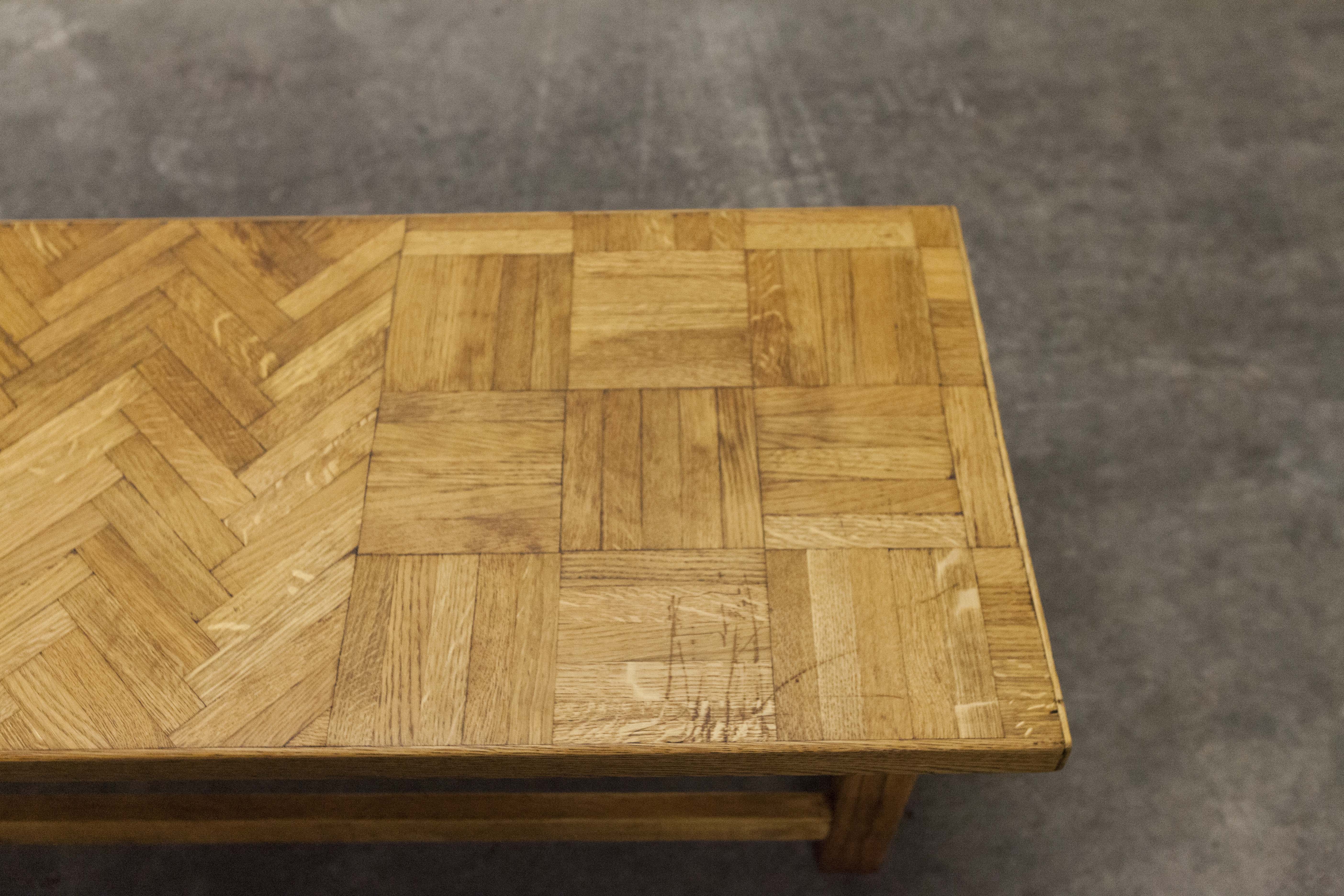 1960 handcrafted bench
