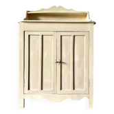 Jam cupboard, 2-door sideboard in beige wood