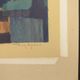 Lithographie originale couleurs Toni Agostini - nature morte