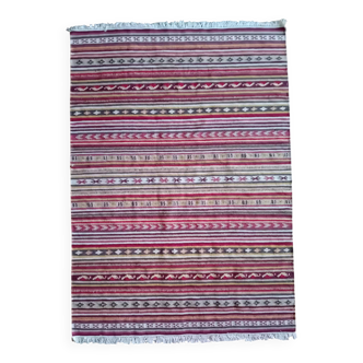 Handmade Indian Kilim 200x142cm