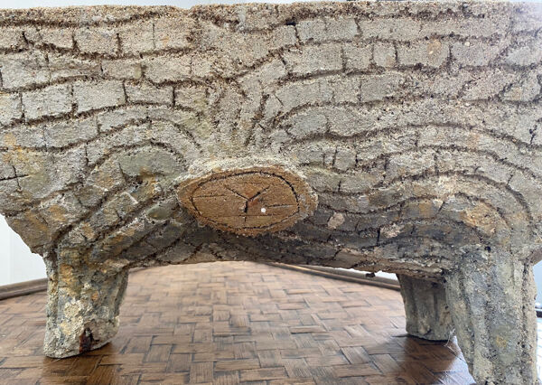 Jardinière en béton