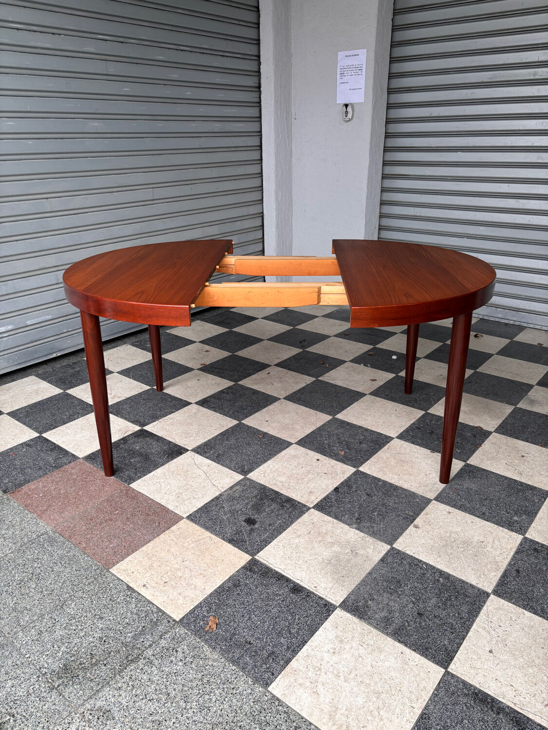 Danish table in teak