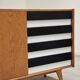 Black and white U 460 sideboard by Jiri Jiroutek for Interier Praha 1960