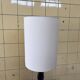 Vintage Belgian glass table lamp