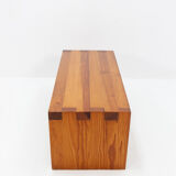 Banc en pin massif, table, par Ate van Apeldoorn