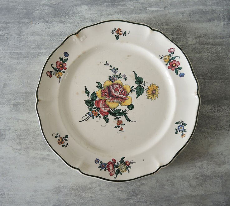 Assiette plate Faïencerie Villeroy & Boch